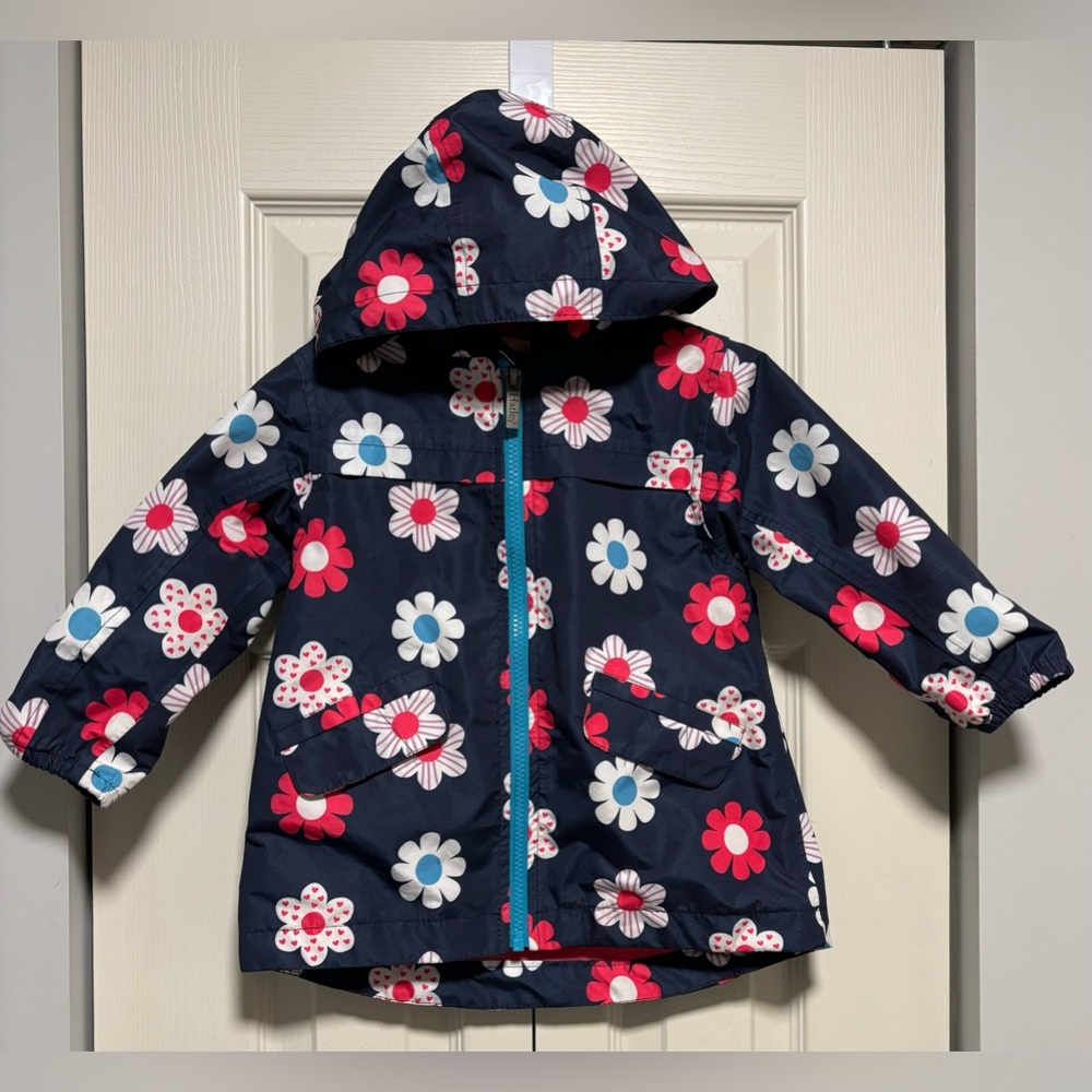Hatley Girls Floral Raincoat